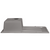 SIA 1.0 Bowl Grey Composite Reversible Compact Inset Kitchen Sink & Waste Kit