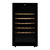 SIA HSWC90BL/G Freestanding 90L, 34 Bottle Wine Cooler Chiller in Black