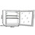 Mini Drinks Fridge, Table Top 50L Beer / Wine Cooler With Glass Door - SIA DC2BL