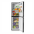 SIA SFF17654BLEI 50/50 Split Black Freestanding 252L Combi Fridge Freezer