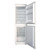SIA RFF102/EI 50/50 Integrated White Built In Frost Free Fridge Freezer