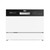 Table Top Dishwasher In White, 6 Places 8 Programs - SIA TTD6WH