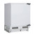 SIA RFU102/M Integrated Built In Under Counter Fridge With Ice Box, White