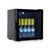 SIA Drinks Fridge, 58L Table Top Beer / Wine Cooler With Glass Door - DC6BL