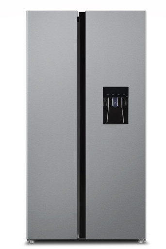 2 Door Fridge Freezer In Silver, 627L - SIA SAFF646IX