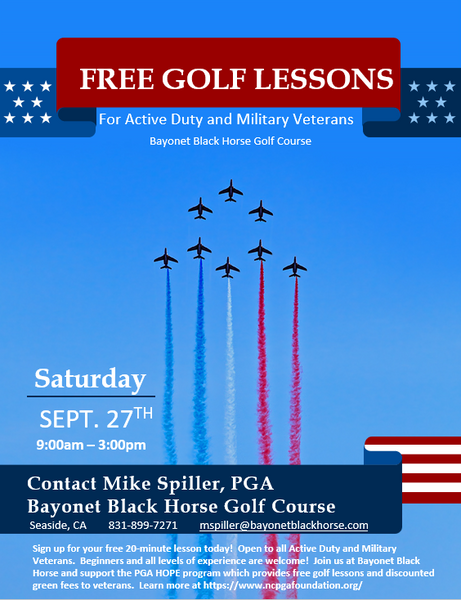 2025 PGA HOPE Free Lesson Fundraiser