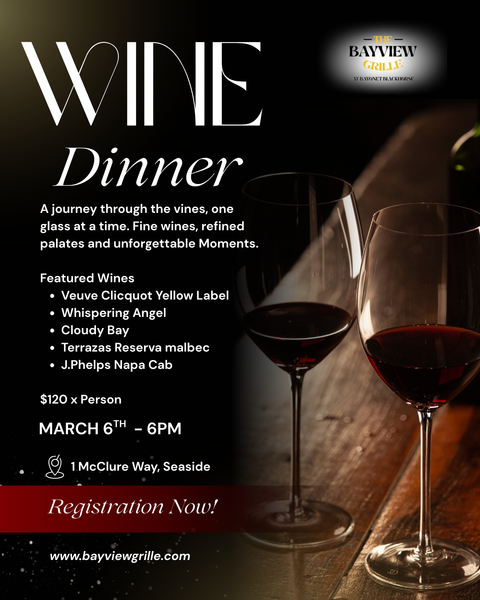 Wine Dinner with Francois