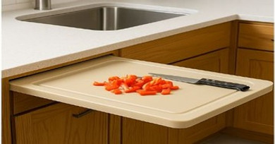 Custom Pull-Out Cutting Boards: The Ultimate Built-In Kitchen Prep Station Custom Pull-Out Cutting Boards: The Ultimate Built-In Kitchen Prep Station