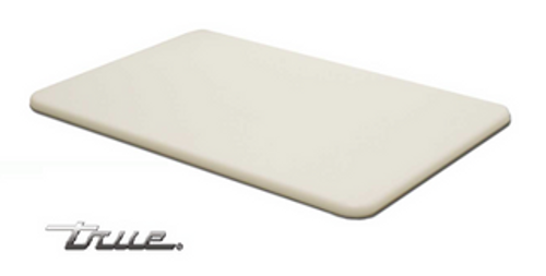 This is a high-quality replacement cutting board for True models, specifically designed to fit the True Refrigeration TWT-48, TWT-48-LP, TWT-48D-2, TWT-48D-4, TWT-48D-4-LP, TWT-48F, TWT-48F-D4, and TWT-48G models. The cutting board is made from durable white poly. OEM quality at an affordable price, perfect for upgrading your kitchen equipment.