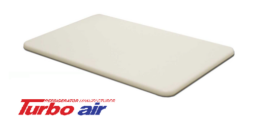 This is a high-quality replacement cutting board for Turbo Air models, specifically designed to fit the TPR67SD model. The cutting board is made from durable white poly. OEM quality at an affordable price, perfect for upgrading your kitchen equipment.