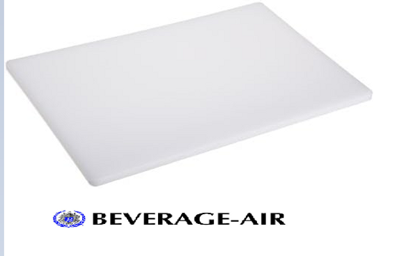 "This is a high-quality replacement cutting board for Beverage Air models, specifically designed to fit the WTR60 and WTF60 models. The cutting board measures 29x60 inches and is made from durable white poly. OEM quality at an affordable price, perfect for upgrading your kitchen equipment."