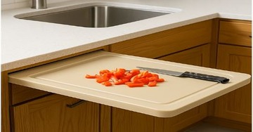 Custom Pull-Out Cutting Boards: The Ultimate Built-In Kitchen Prep ...