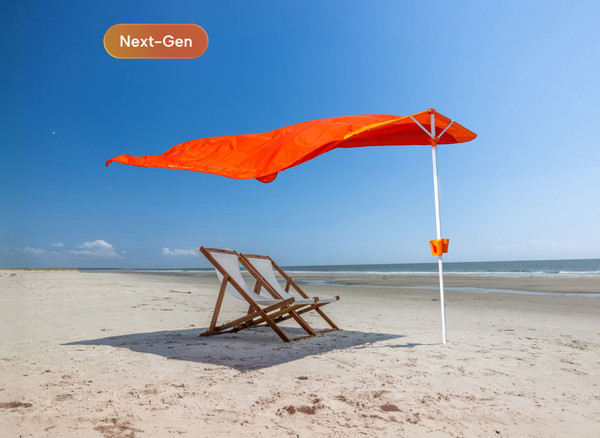 ShoreShade Sail (Sunrise Orange)