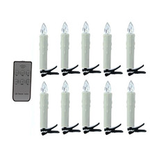 3" Clip On Tapered Candles - Box of 10 3" Clip On Tapered Candles - Box of 10