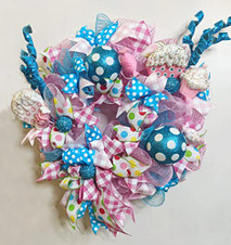 Candy Wreath, Cupcake Wreath, Whimsical Wreath, 141