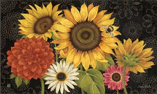 French Flowers MatMate