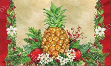 Holiday Pineapple Door Mat