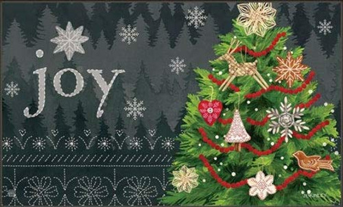 Scandi Ornaments MatMate, Christmas Doormat, Winter Doormat, Holiday Doormat