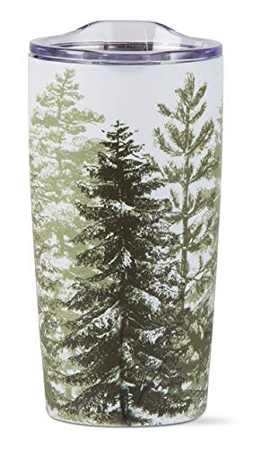 Evergreen Tree Hot and Cold Tumbler 28 oz.