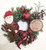 Mini Lumberjack Wreath, Rustic Wreath, Holiday Wreath, 121