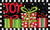 Polka Dot Presents Door Mat, Christmas Door Mat