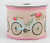 2.5 inches wide Bicycles Wired Ribbon, Summer Ribbon