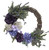 Purple Mum Wreath, Everyday Wreath, Grapevine Wreath