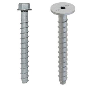 Picture for category Mechanically Galvanized Concrete Screws