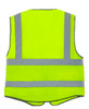 Safety Vest Fluorescent Green - X-Large - back