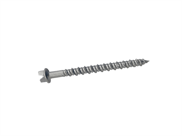 Picture of 3/16" x 2-3/4" 410 Stainless Steel Hex Tapper Concrete Screw, 100/Box
