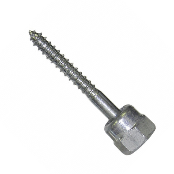 Picture of Sammys® 3/8" Vertical Threaded Rod Anchor for Wood, 3/8"-16 Rod Size, 1/4" x 1" Screw Size - GST 10 - 8007957, 25/Box Picture of Sammys® 3/8" Vertical Threaded Rod Anchor for Wood, 3/8"-16 Rod Size, 1/4" x 1" Screw Size - GST 10 - 8007957, 25/Box