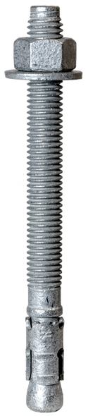 3/4" x 8-1/2" Strong-Bolt® 2 Wedge Anchor Mechanically Galvanized  STB2-75812MGR10, 8/Box image.
