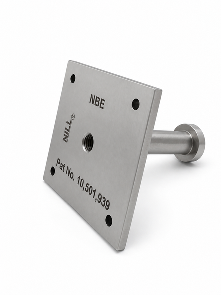 angled view Nill concrete embed anchor
