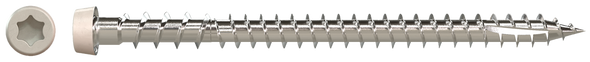 Image of Simpson Deck-Drive™ DCU COMPOSITE Screw - #10 x 2-3/4" T20, 316 Stainless Steel, Gray 05 (1750/Box)