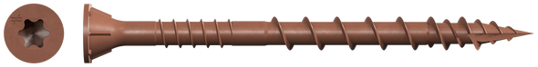 Image of Simpson Deck-Drive™ DSV WOOD Screw (Collated) - #10 x 2-1/2" T25 6-Lobe, Red (1000/Box)