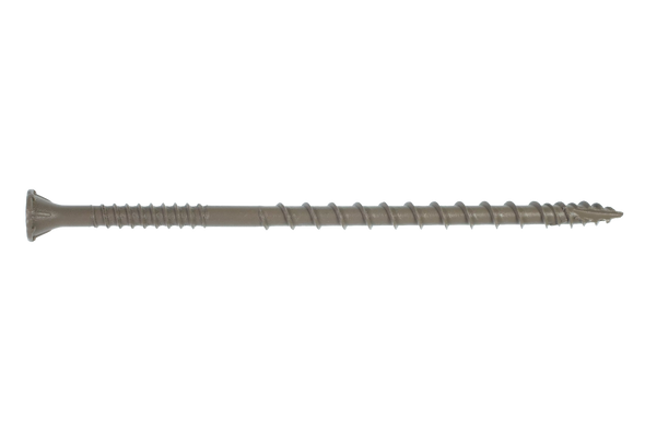 Image of Simpson Deck-Drive™ DSV WOOD Screw - #10 x 4" T-25, Flat Head, Quik Guard®, Tan (1000/Box)
