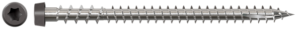Image of Simpson Deck-Drive™ DCU COMPOSITE Screw (Collated) - #10 x 2-3/4" 316 Stainless Steel, Gray 04 (1000/Box)