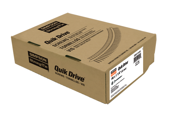 Image of Simpson DWC Drywall Screw (Collated) - #6 x 1" #2 Phillips Bugle-Head (2500/Box)