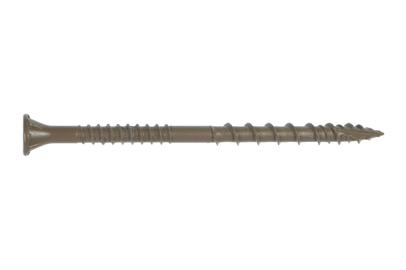 Image of Simpson Deck-Drive™ DSV WOOD Screw - #10 x 3" T-25, Flat Head, Quik Guard®, Tan (1750/Box)