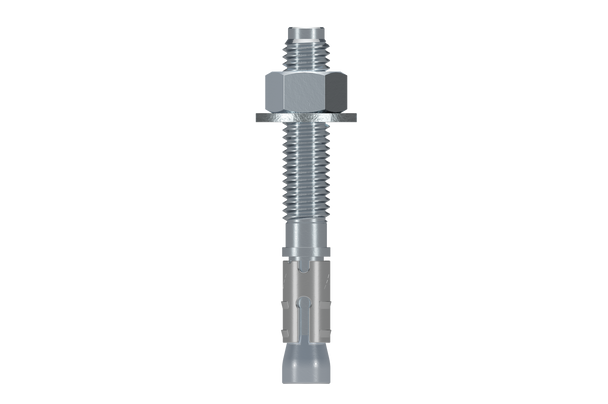 1" x 10" Strong-Bolt® 2 Wedge Anchor Zinc Plated  STB2-1001000, 4/Box image.