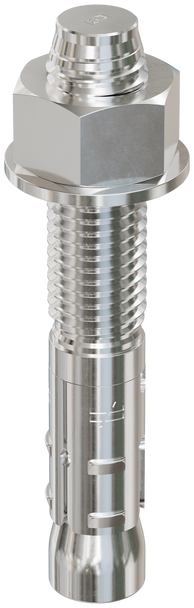 3/4" x 8-1/2" Strong-Bolt® 2 Wedge Anchor 304 Stainless Steel  STB2-75812S4F8, 8/Box image.