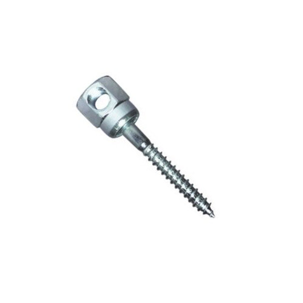 Picture of Sammys® 3/8" Horizontal Threaded Rod Anchor for Wood, 3/8 - 16 Rod Size, 1/4" x 2" Screw Size - SWG 20 - 8021957, 25/Box