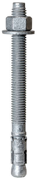 3/4" x 5-1/2" Strong-Bolt® 2 Wedge Anchor Mechanically Galvanized  STB2-75512MGR10, 10/Box image.