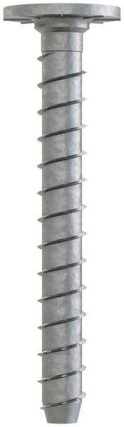 Picture of 5/8" x 6" Simpson Strong-Tie Titen HD® Mechanically Galvanized Washer-Head Screw Anchor THDB62600WHMG, 10/Box