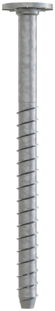 Picture of 1/2" x 8" Simpson Strong-Tie Titen HD® Mechanically Galvanized Washer-Head Screw Anchor THD50800WHMG, 15/Box