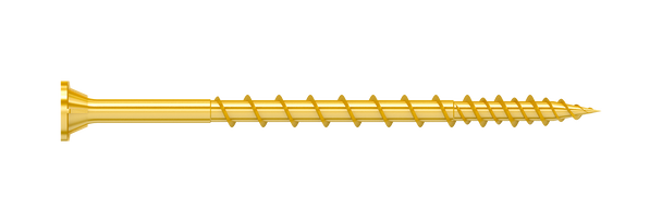 Image of Simpson Strong-Drive® WSV SUBFLOOR Screw (Collated) - #9 x 3" T-25, Yellow-Zinc (1000/Box)