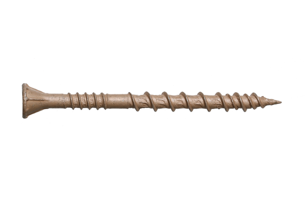 Image of Simpson Deck-Drive™ DSV WOOD Screw - #8 x 1-1/4" T-25, Flat Head, Quik Guard®, Tan (1750/Box)