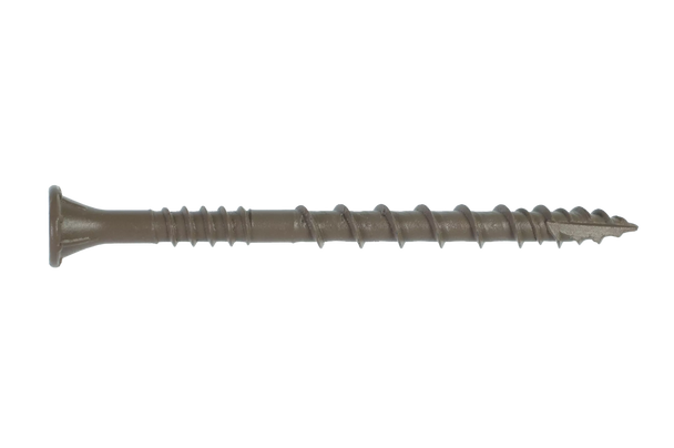 Image of Simpson Deck-Drive™ DSV WOOD Screw - #10 x 2-1/2" T-25, Flat Head, Quik Guard®, Tan (1750/Box)