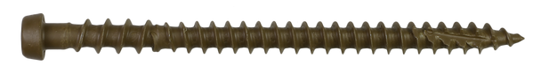 Image of Simpson Deck-Drive™ DCU COMPOSITE Screw - #10 x 2-3/4" T20, Quik Guard®, Tan 03 (350/Box)