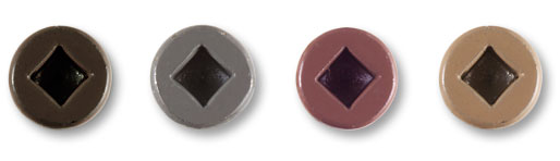 Image of Simpson SSDTH2S Trim-Head Screw — Sharp Point (Collated) — #7 x 2-1/2 #2 Square 305 (2000/Box)